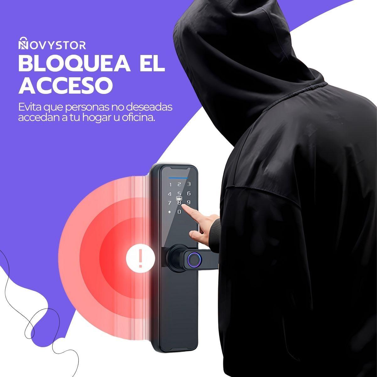 Cerradura Digital Inteligente App Wifi, huella y Clave-4