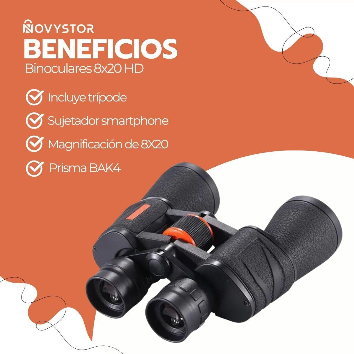 Binoculares 8x20 HD BAK4 Waterproof FMC Alta Calidad-3
