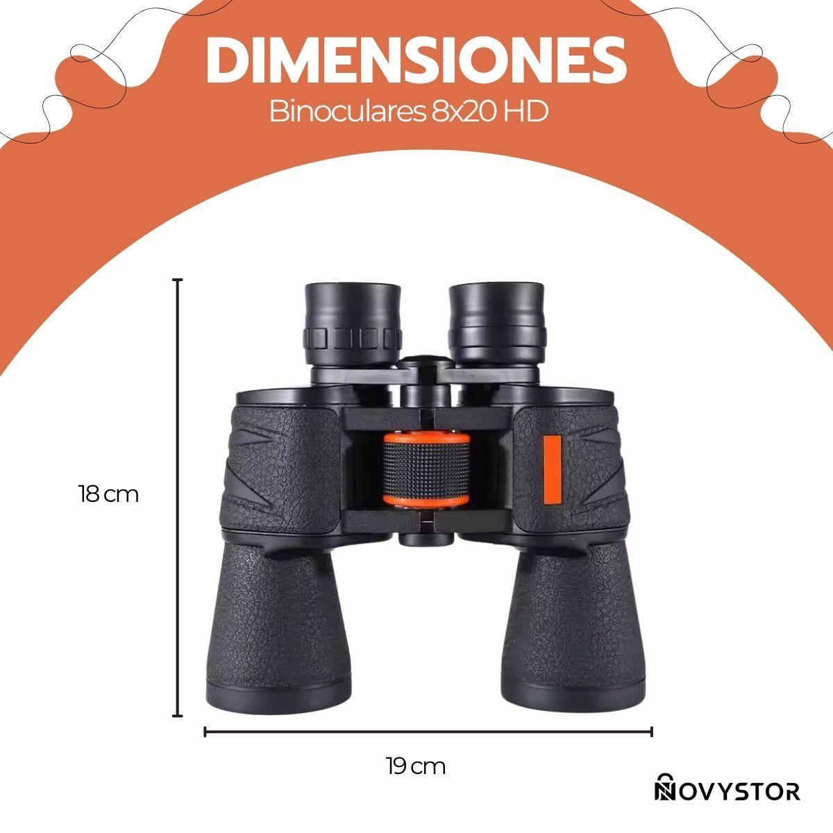 Binoculares 8x20 HD BAK4 Waterproof FMC Alta Calidad-5