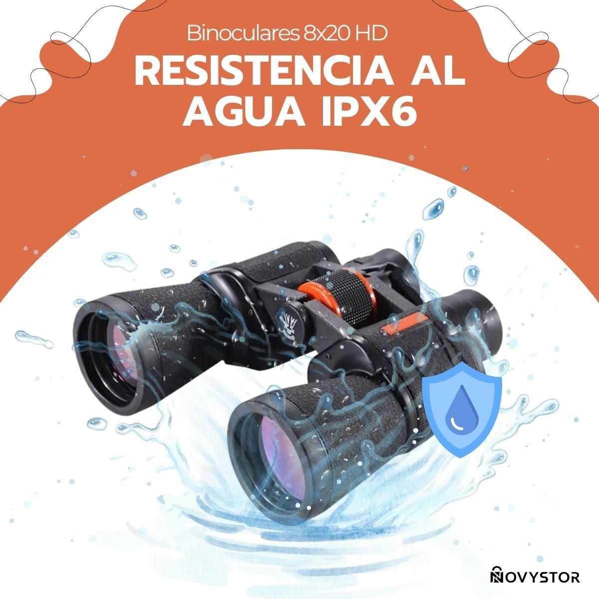 Binoculares 8x20 HD BAK4 Waterproof FMC Alta Calidad-6