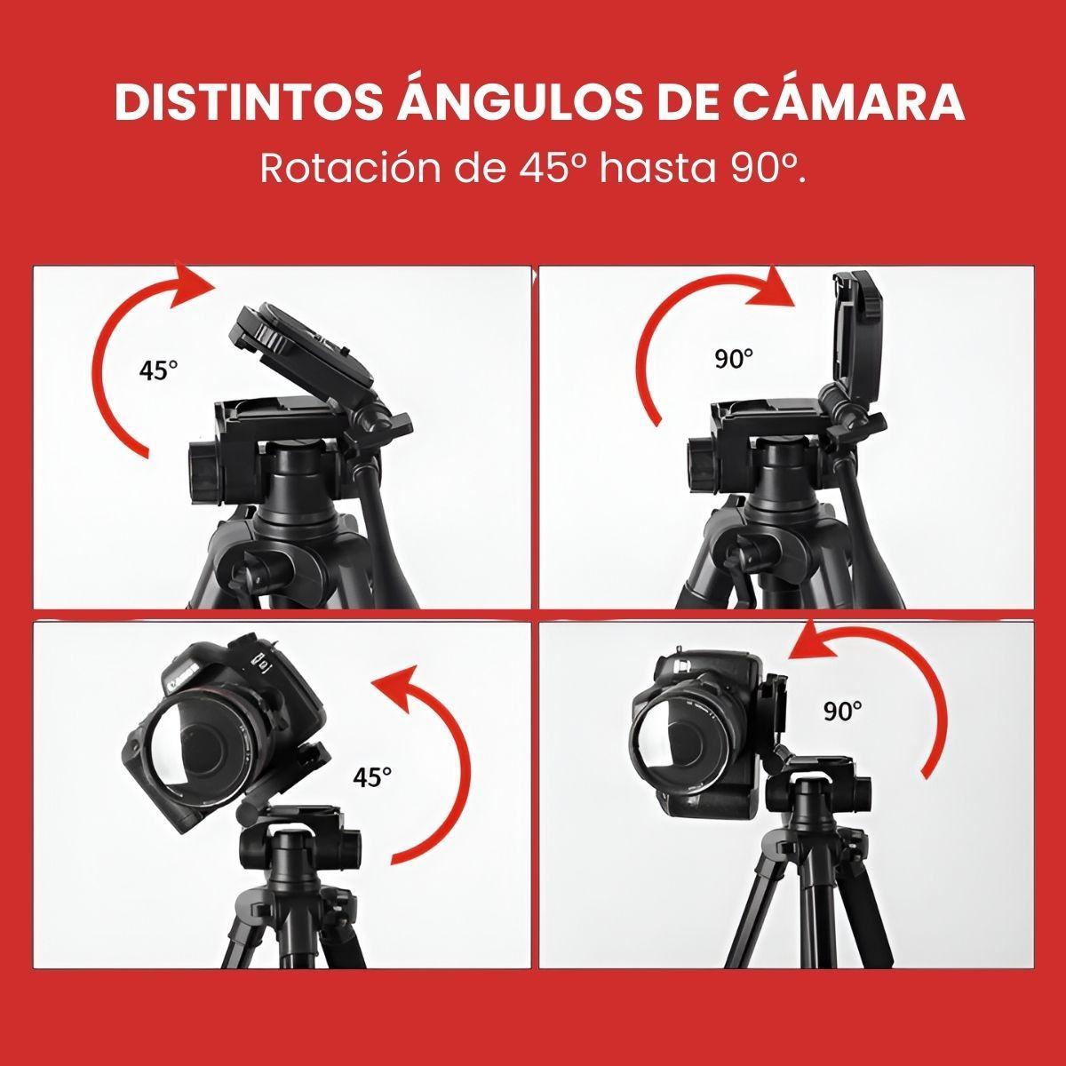 Trípode Profesional Para Cámara, Celular, Video-5
