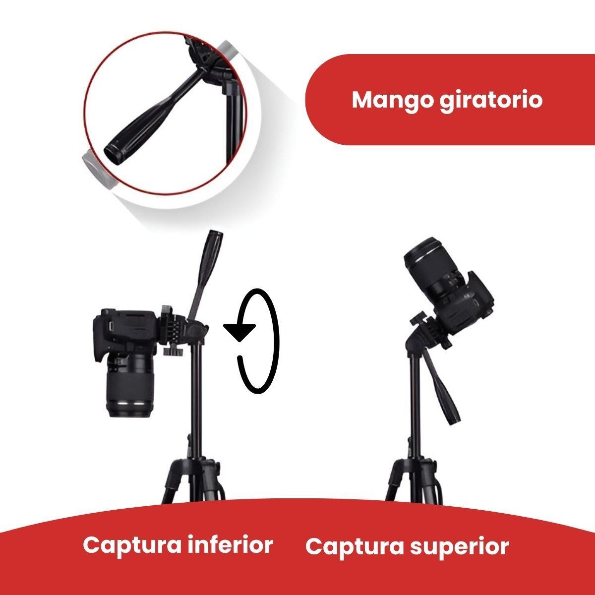 Trípode Profesional Para Cámara, Celular, Video-6