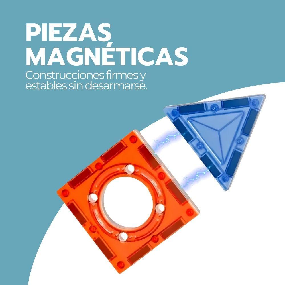 Juego De Bloques Magnéticos Construcción 74 Piezas STEM-4