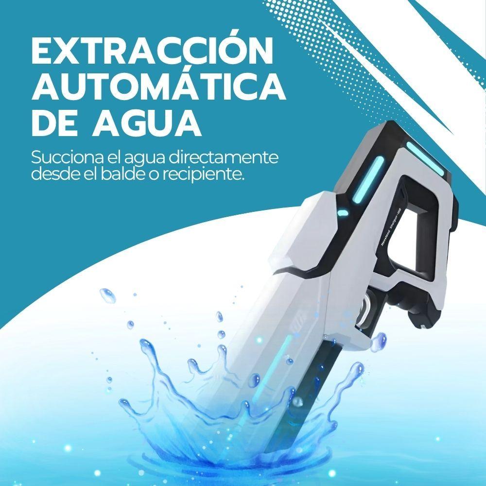 Pistola de Agua Inalámbrica Recargable con Batería y Lentes-4