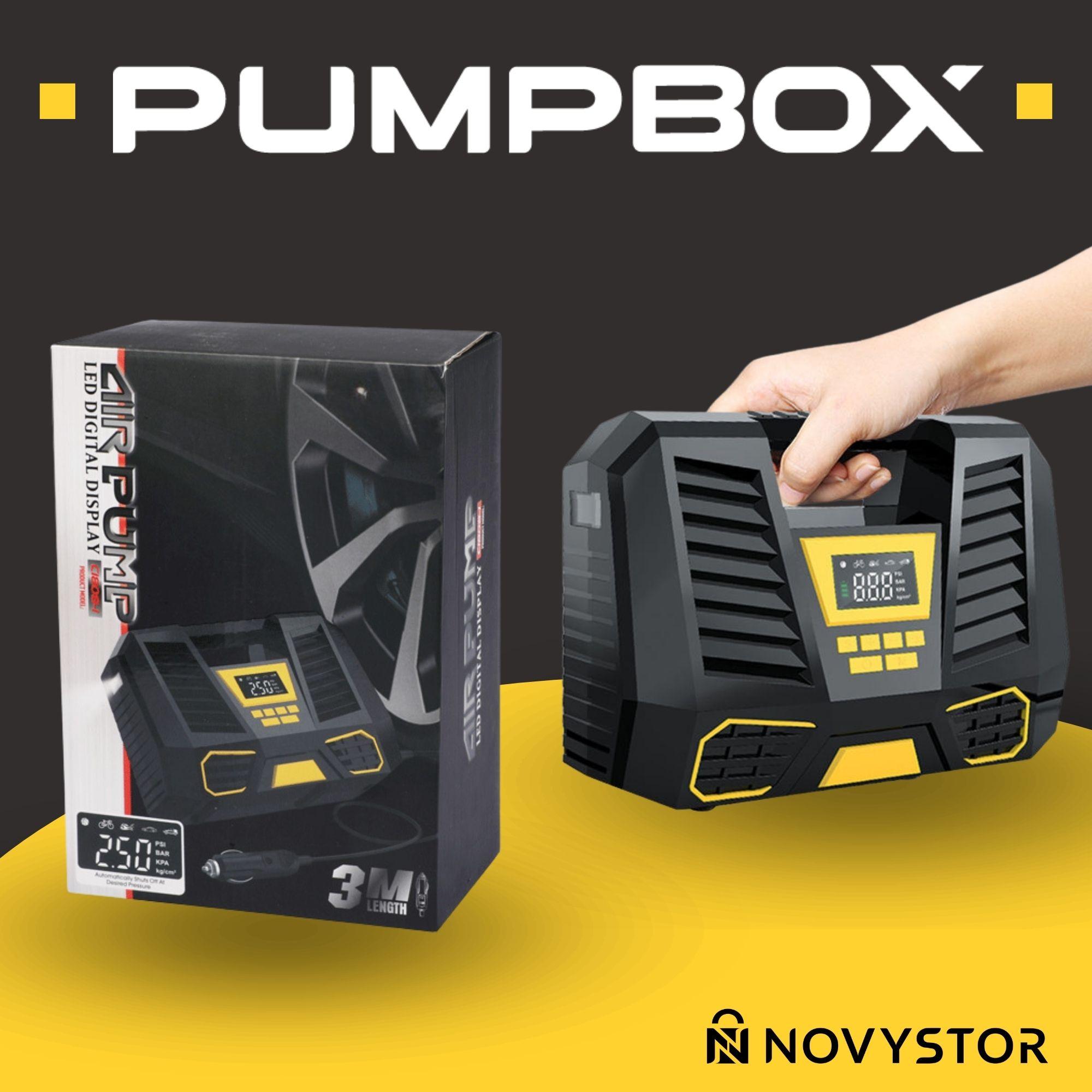 Compresor De Aire Portátil Digital 12v Profesional-6