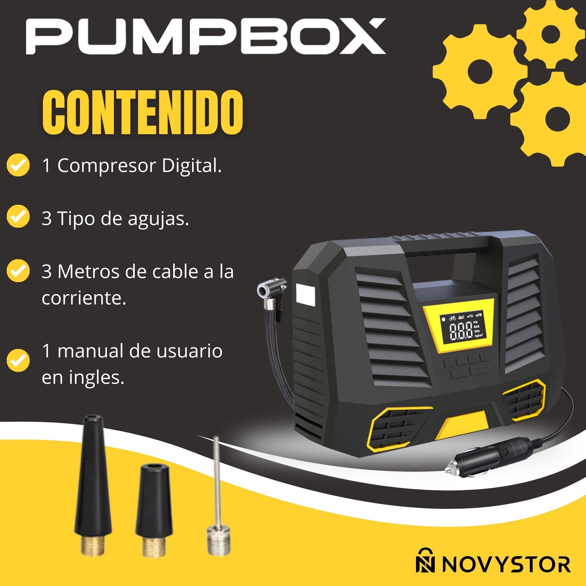 Compresor De Aire Portátil Digital 12v Profesional-7