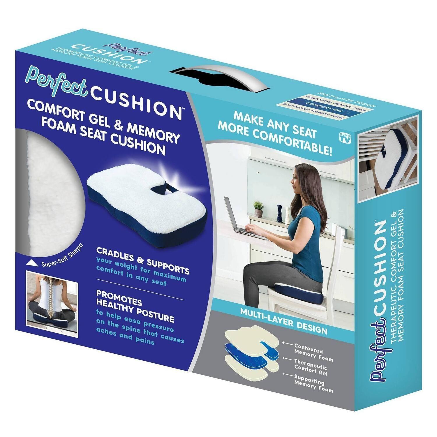 Cojín Soporte Ortopedico Silla Ergonómico Lumbar-13