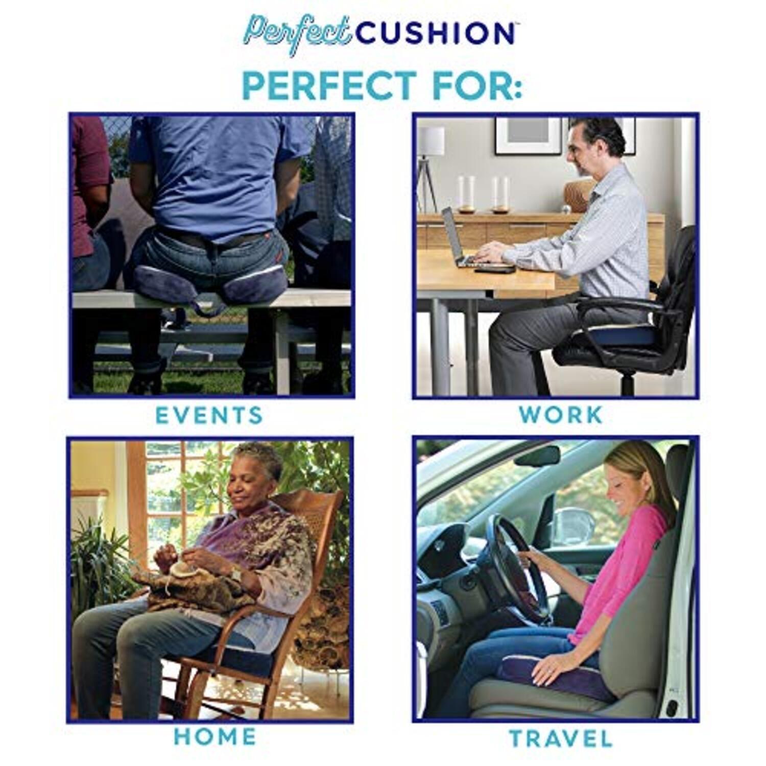 Cojín Soporte Ortopedico Silla Ergonómico Lumbar-10