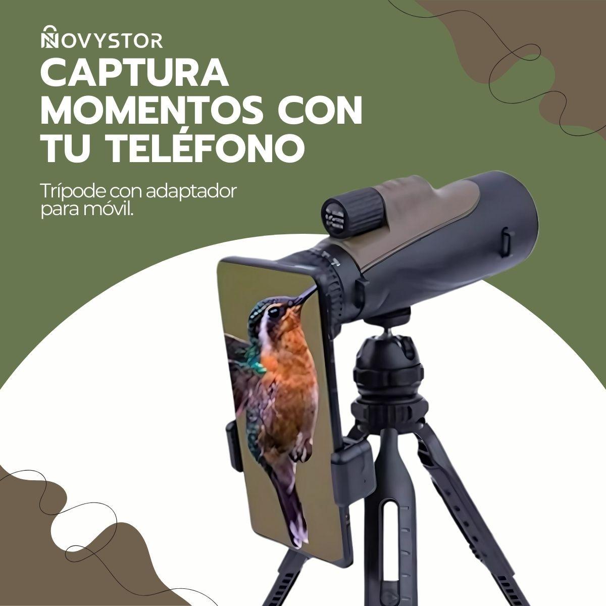 Telescopio Monocular HD 50X BAK4 Impermeable Trípode-5