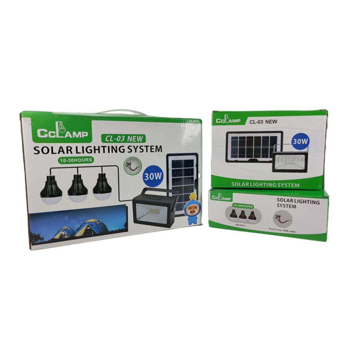 KIT SOLAR PARA CAMPING Y EMERGENCIAS USB 3 AMPOLLETAS-2