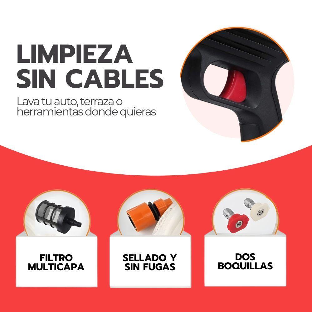 Hidrolavadora Portátil Inalámbrica 48V-5