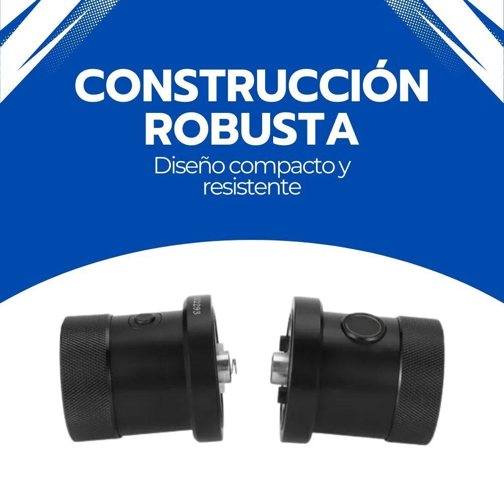 Cerradura Digital Inteligente Circular Acero, huella y Clave-7