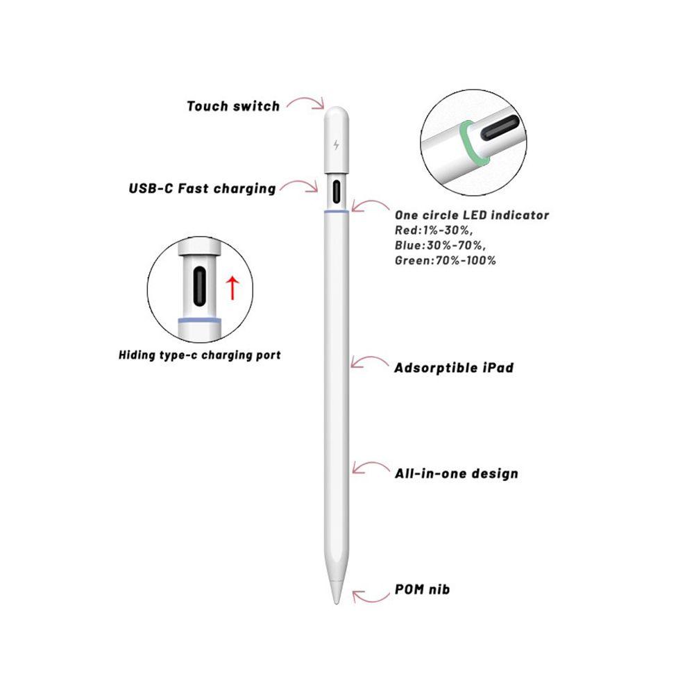 Lapiz Pencil Para iPad Apple Modelo Stylus Pen P8-2