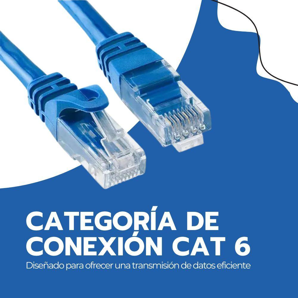 Cable de Red Cat 6 100 Metros Internet Alta Velocidad-4
