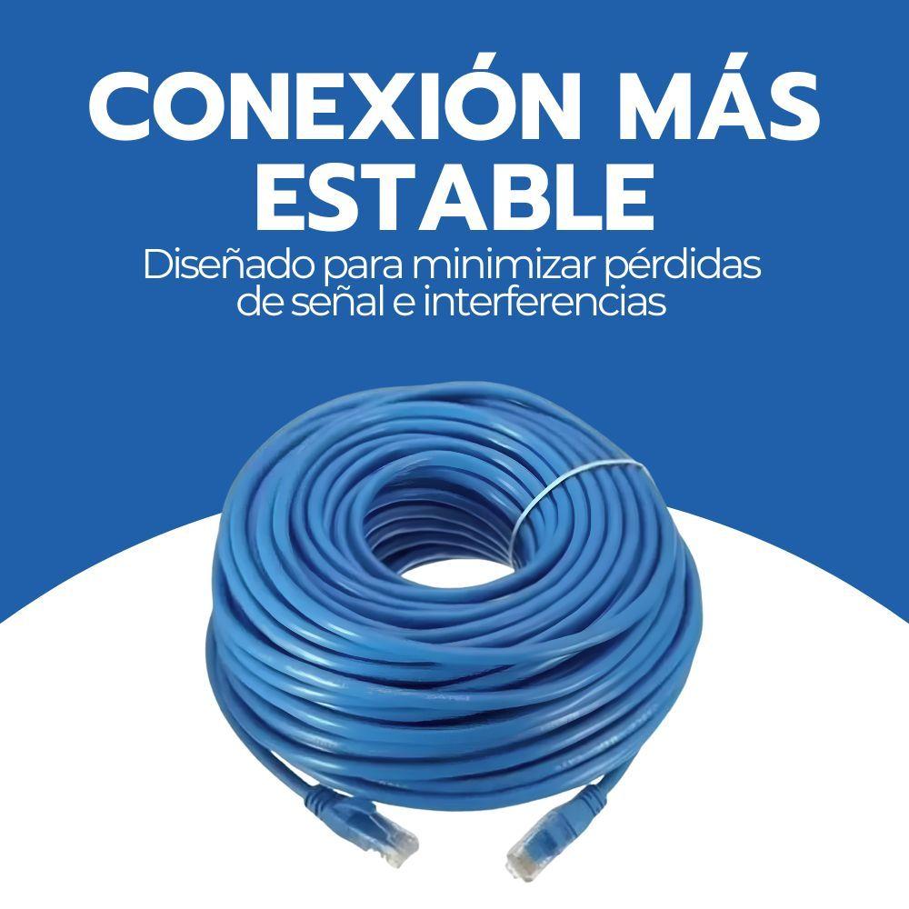 Cable de Red Cat 6 100 Metros Internet Alta Velocidad-9