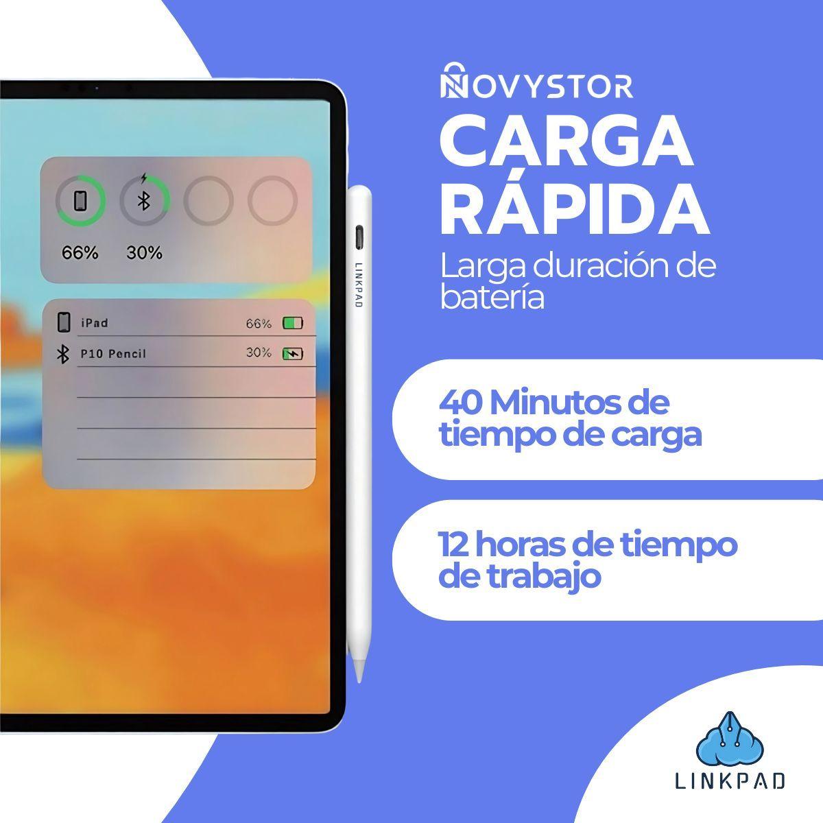 Lápiz Linkpad P10 Pro para iPad Palm Reject Inalámbrico-7