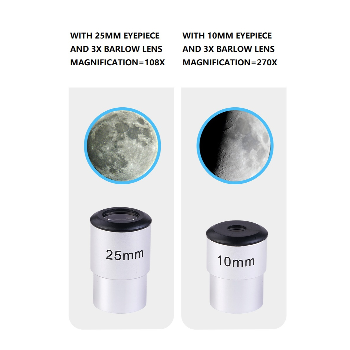 Telescopio Astronómico Refractor 120900-R Portátil-4