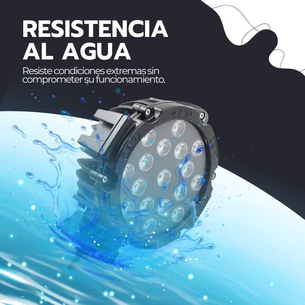 Foco LED 51W Alta Potencia Impermeable Con Base Universal-5