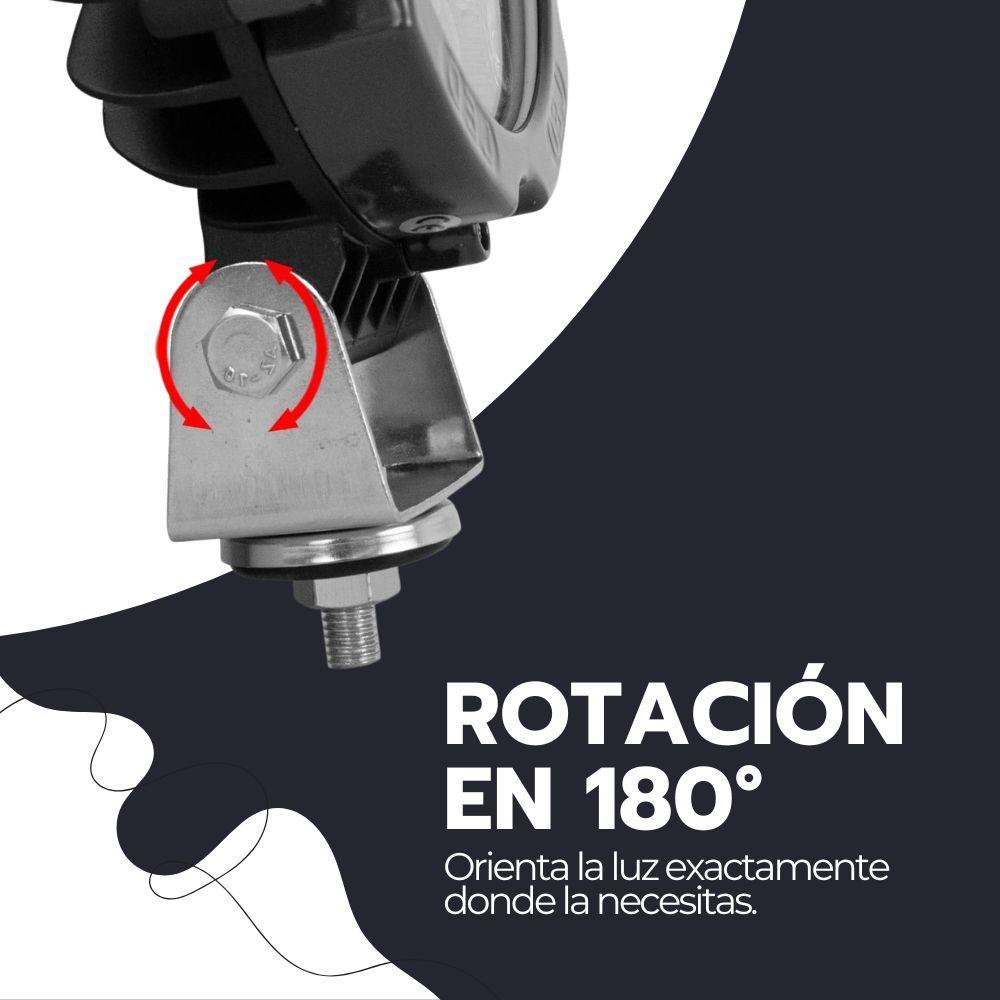 Foco LED 51W Alta Potencia Impermeable Con Base Universal-7