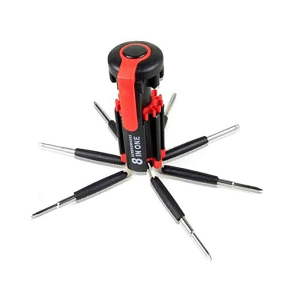 Desatornillador Multiuso 8 en 1 Con Linterna Led-3