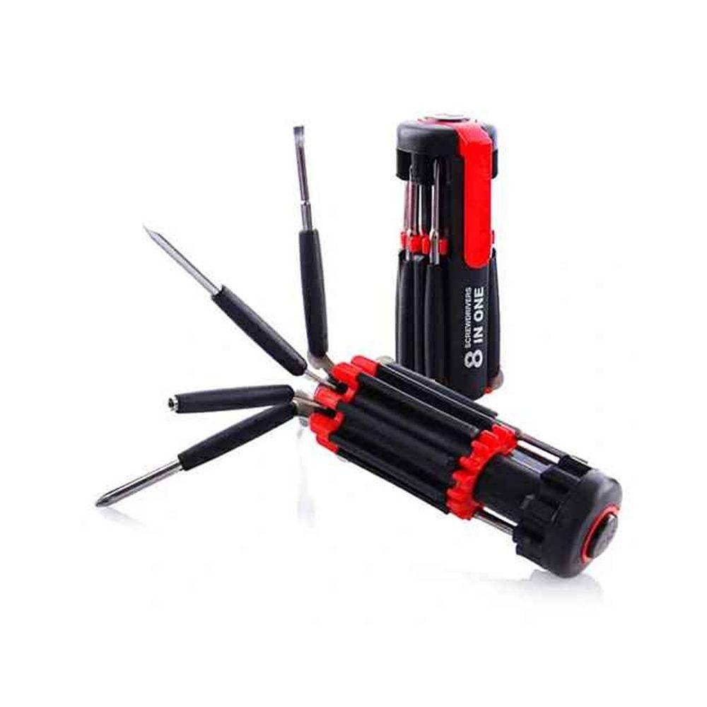 Desatornillador Multiuso 8 en 1 Con Linterna Led-4