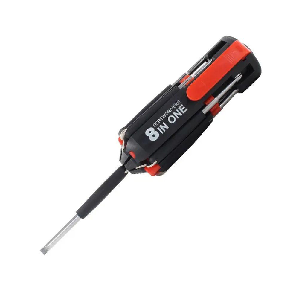 Desatornillador Multiuso 8 en 1 Con Linterna Led-6