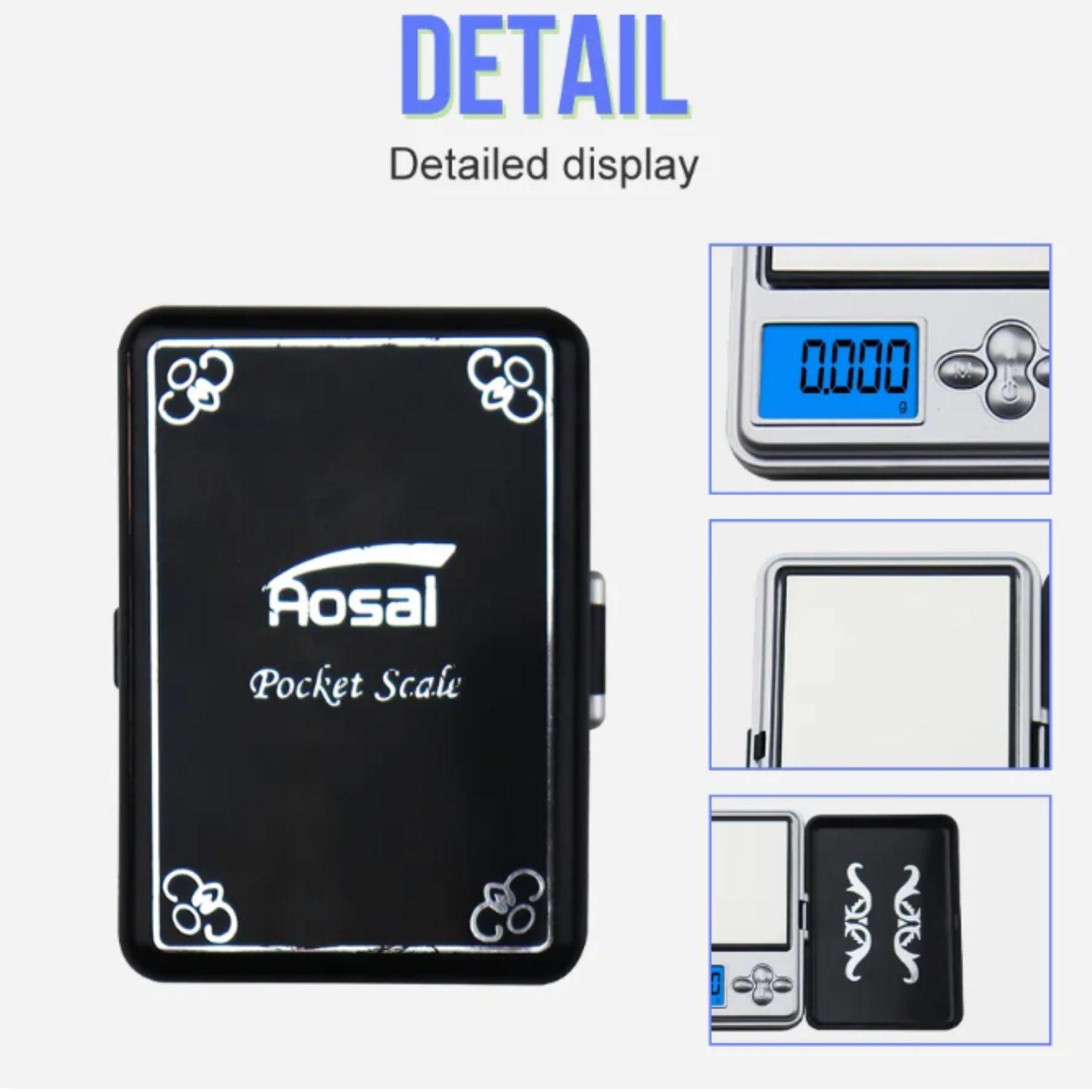 Báscula Pesa Gramera Electrónica 200gr De Alta Precisión-2