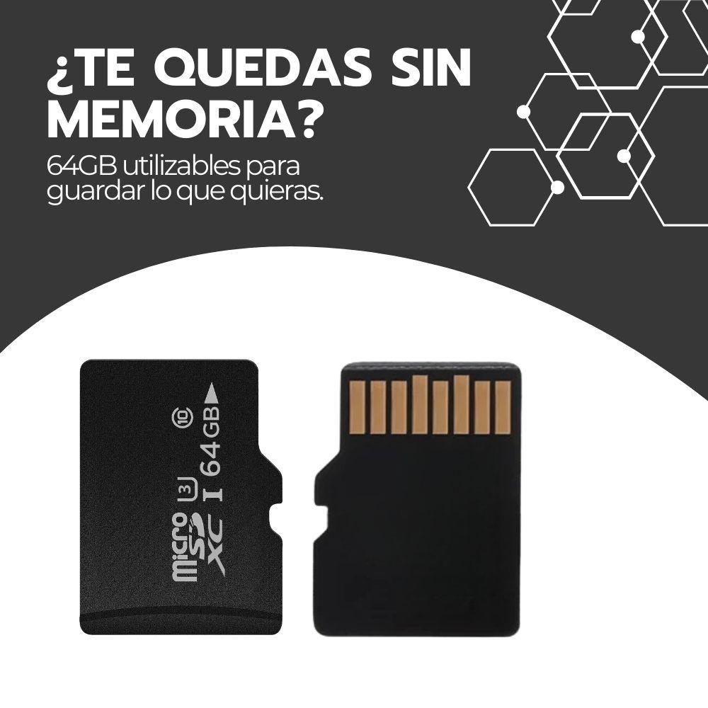 Tarjeta Micro SD 64GB Clase 10 U3 Alta Velocidad-4
