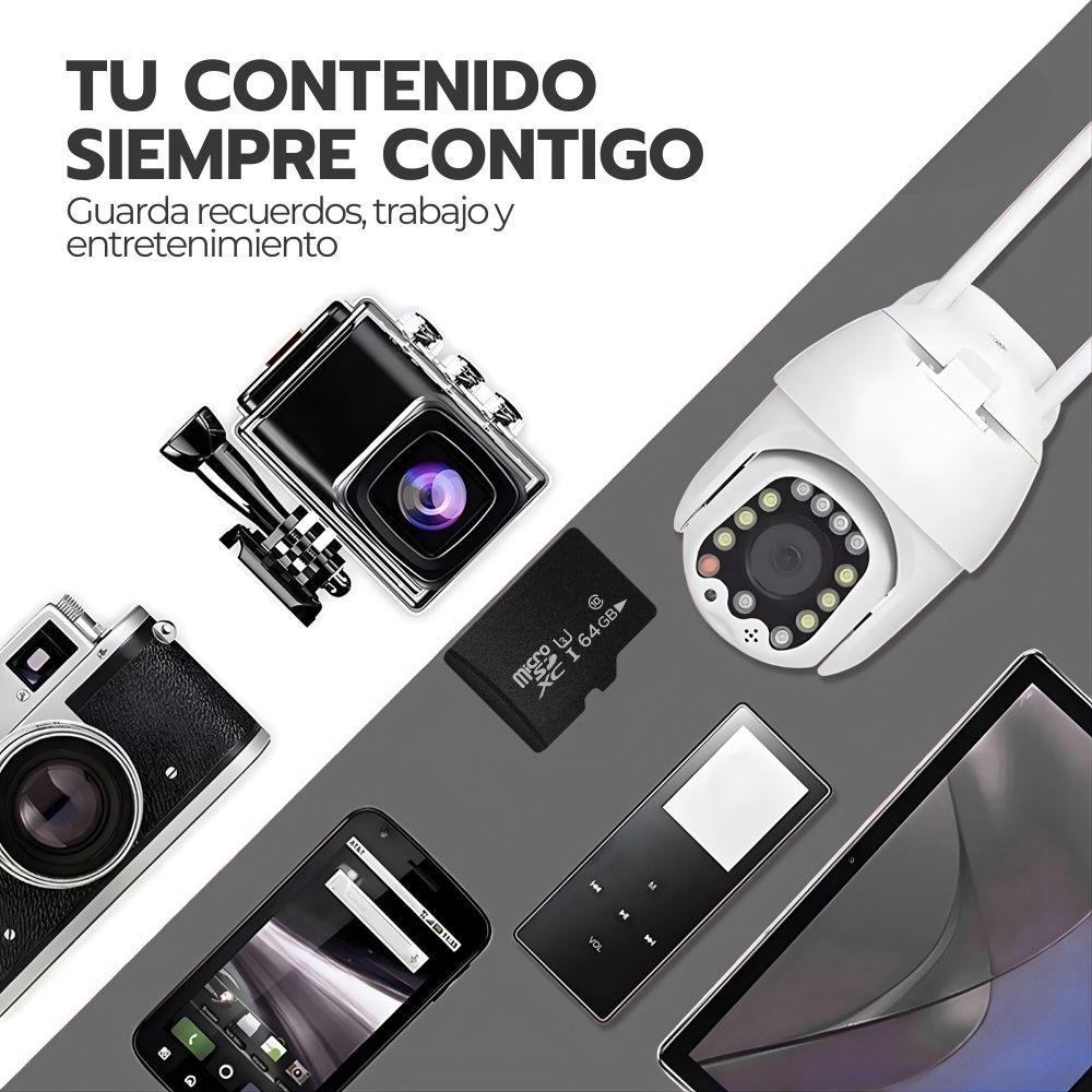 Tarjeta Micro SD 64GB Clase 10 U3 Alta Velocidad-7