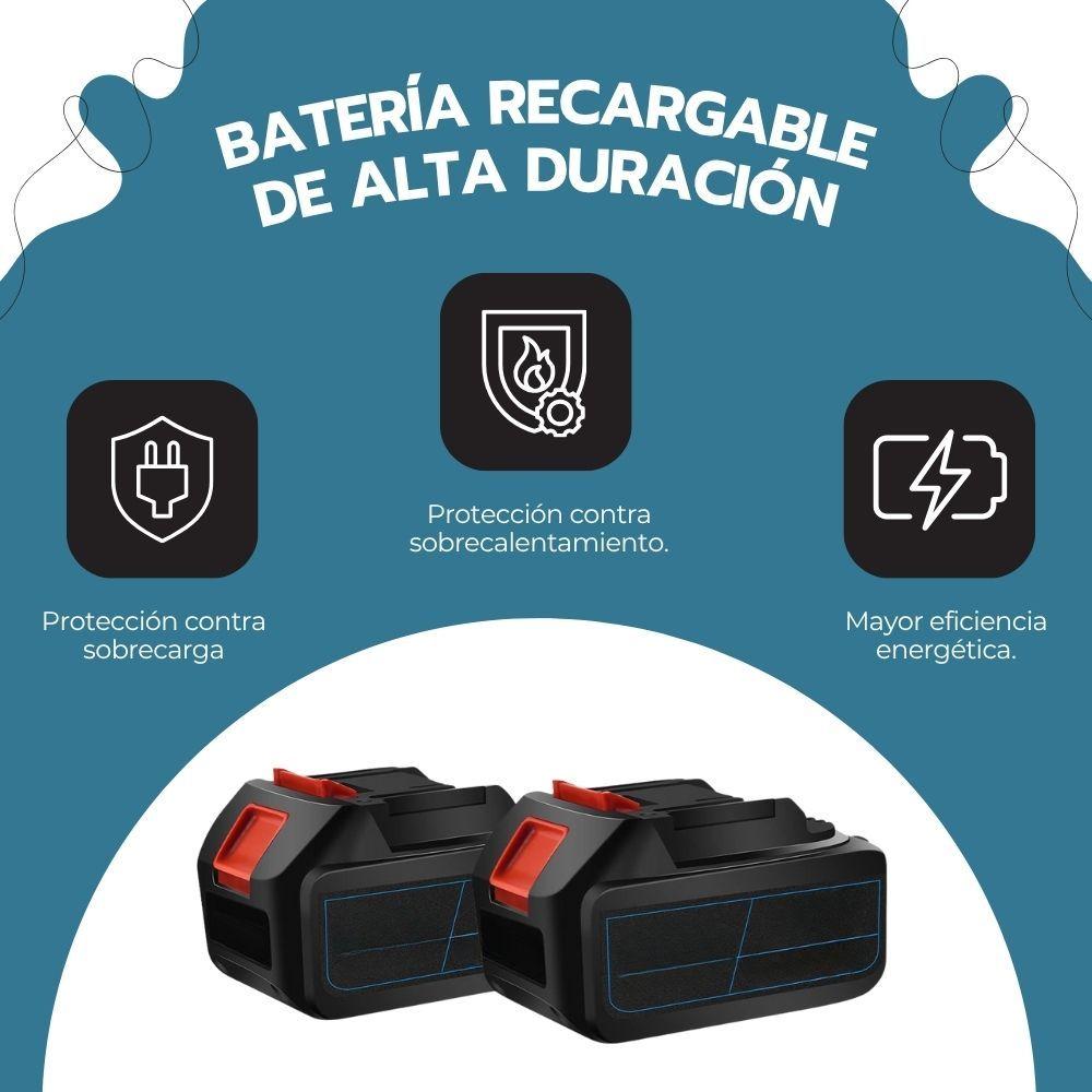 Motosierra ROK Inalámbrica 6″ 48V Portátil con Baterías-7