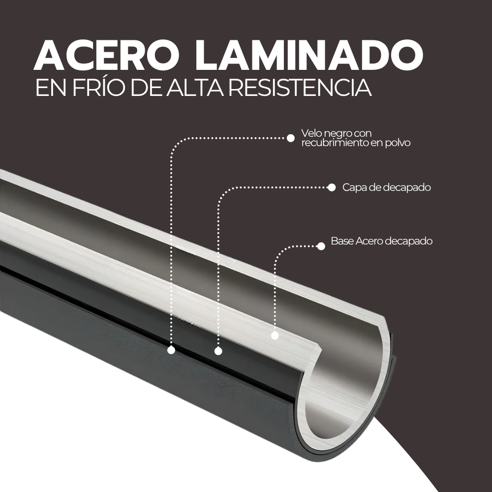 Soporte TV Full Motion 26–90" Acero Reforzado Giro 120-6