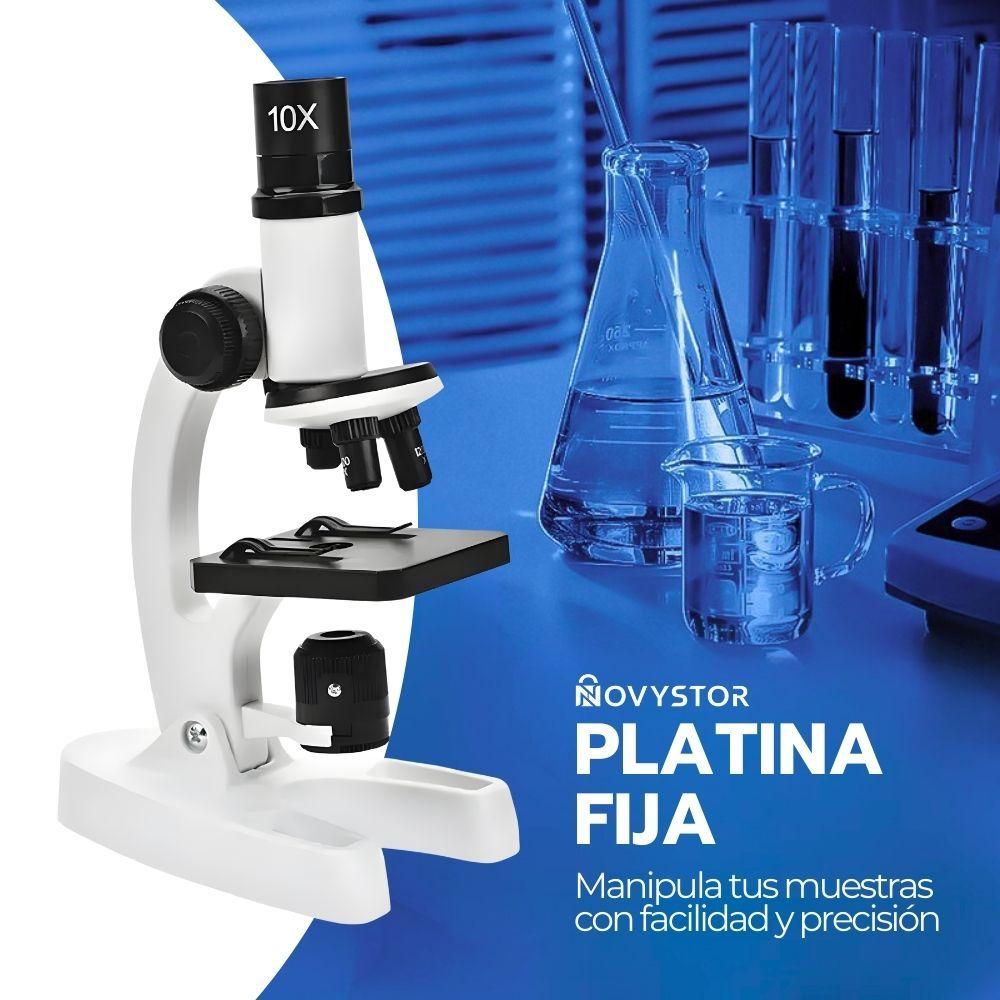 Microscopio Científico Educativo 1200X con Accesorios-5