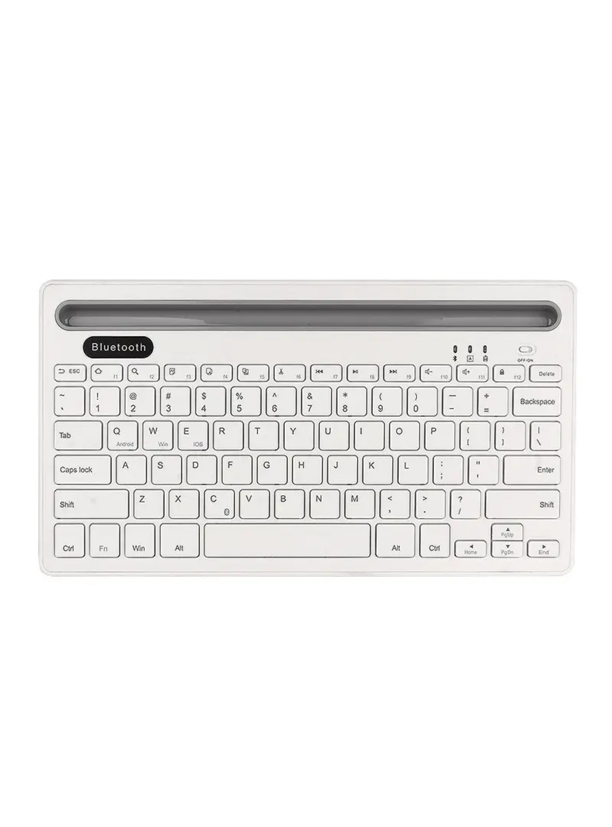 Teclado universal  inalámbrico para ipad, PC, móvil y tablet-2
