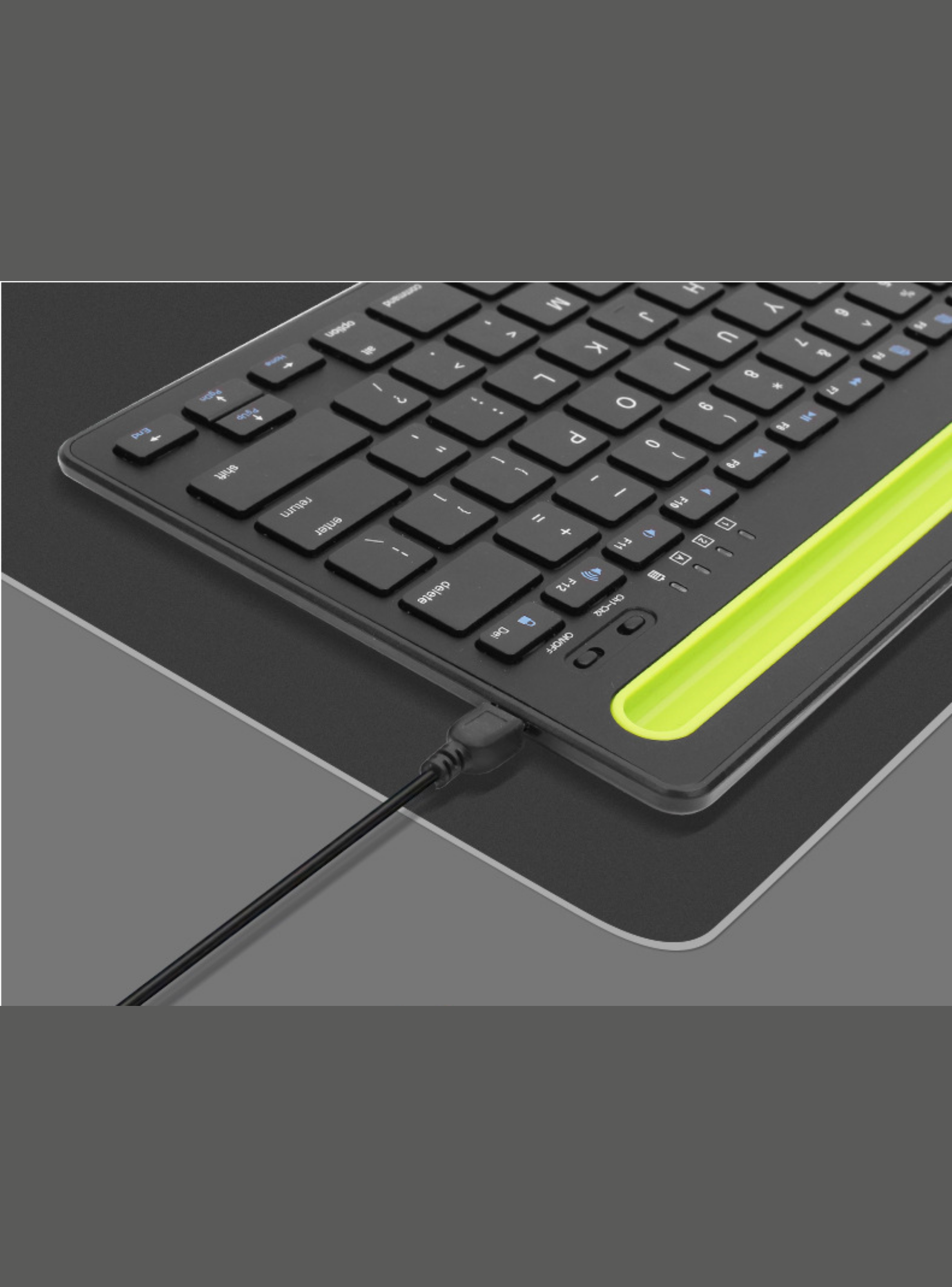 Teclado universal  inalámbrico para ipad, PC, móvil y tablet-4
