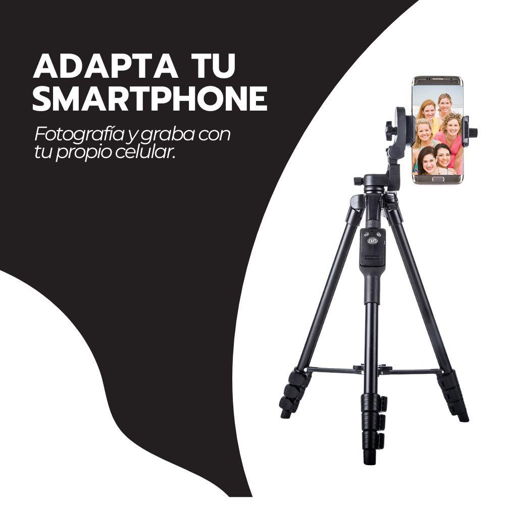 Trípode Portátil para Celular Video con Disparador Bluetooth-6
