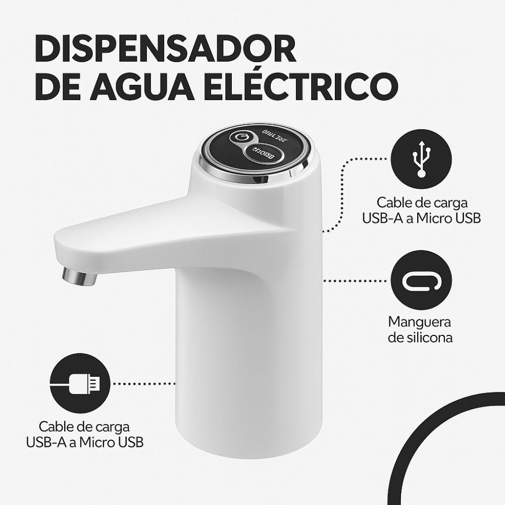 Dispensador Agua Eléctrico Bomba Usb Agua Dosificador Bidón-2