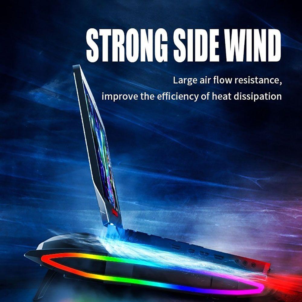 Base Ventilador Pc Gamer Turbo Cooler RGB-2