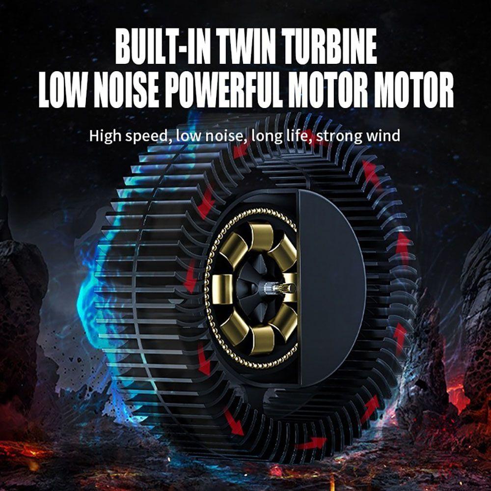 Base Ventilador Pc Gamer Turbo Cooler RGB-4