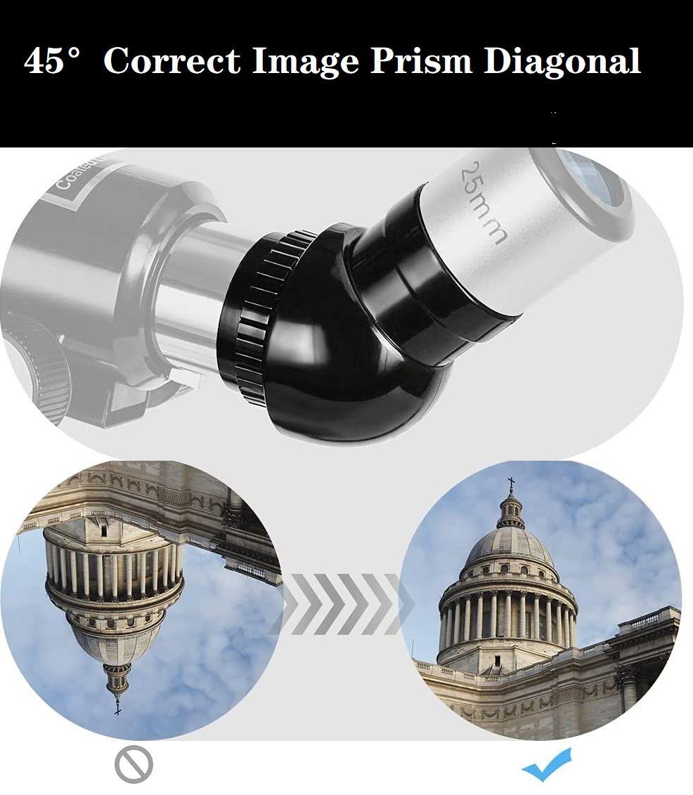 Telescopio Astronómico Profesional Monocular 50070m-5