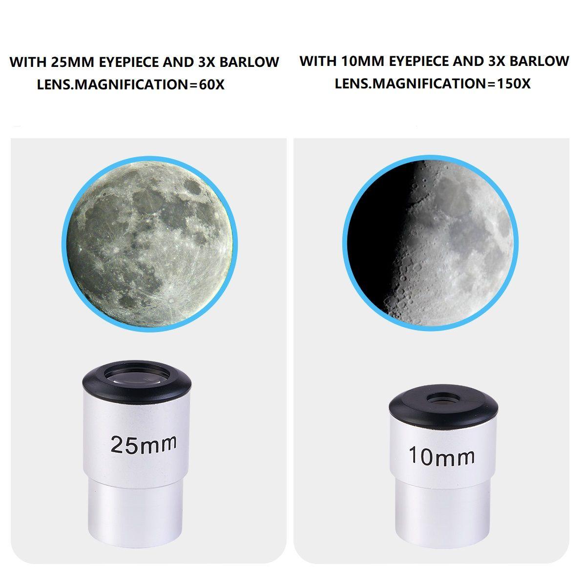 Telescopio Astronómico Profesional Monocular 50070m-7