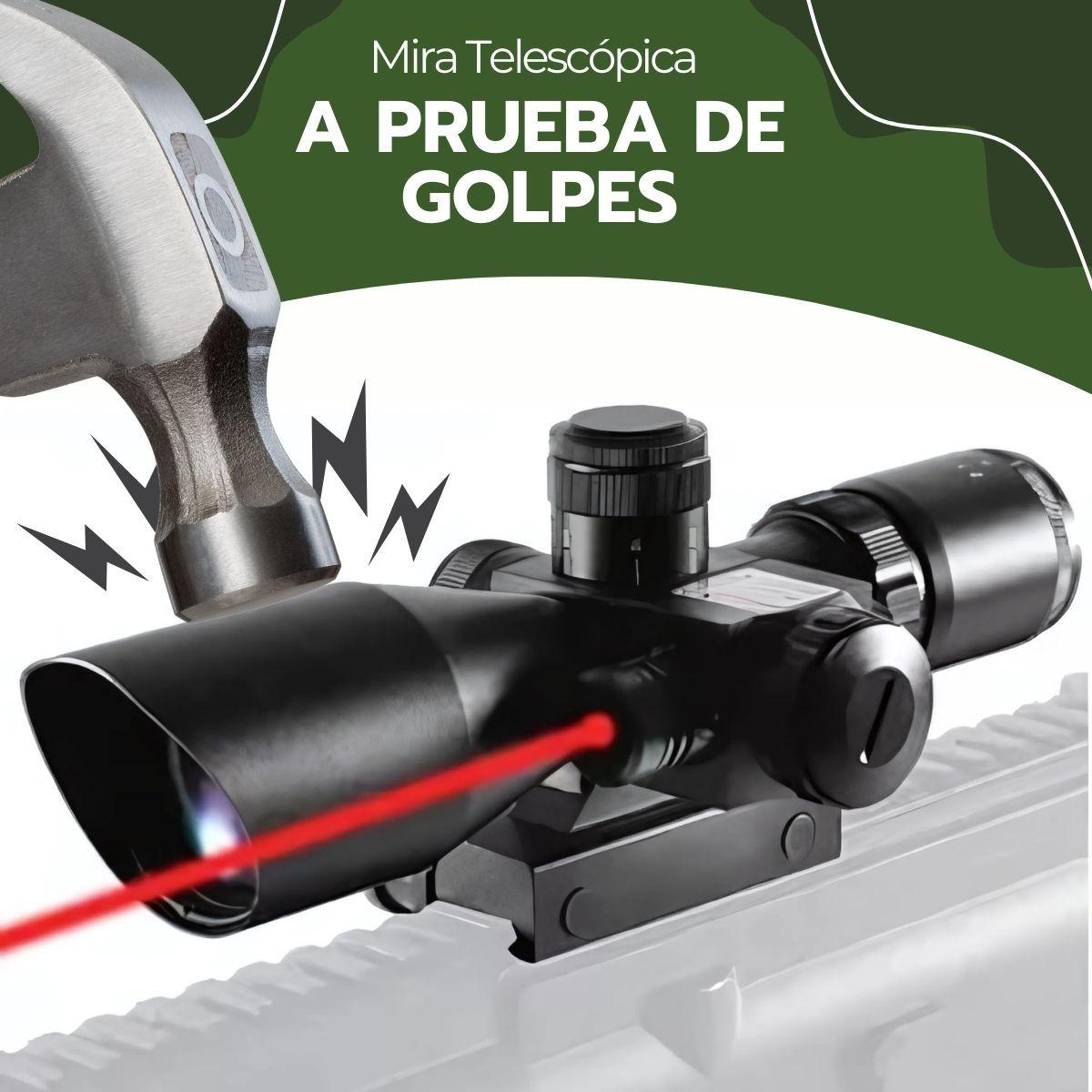 Mira Telescópica Caza Retroiluminada con Láser M9-7