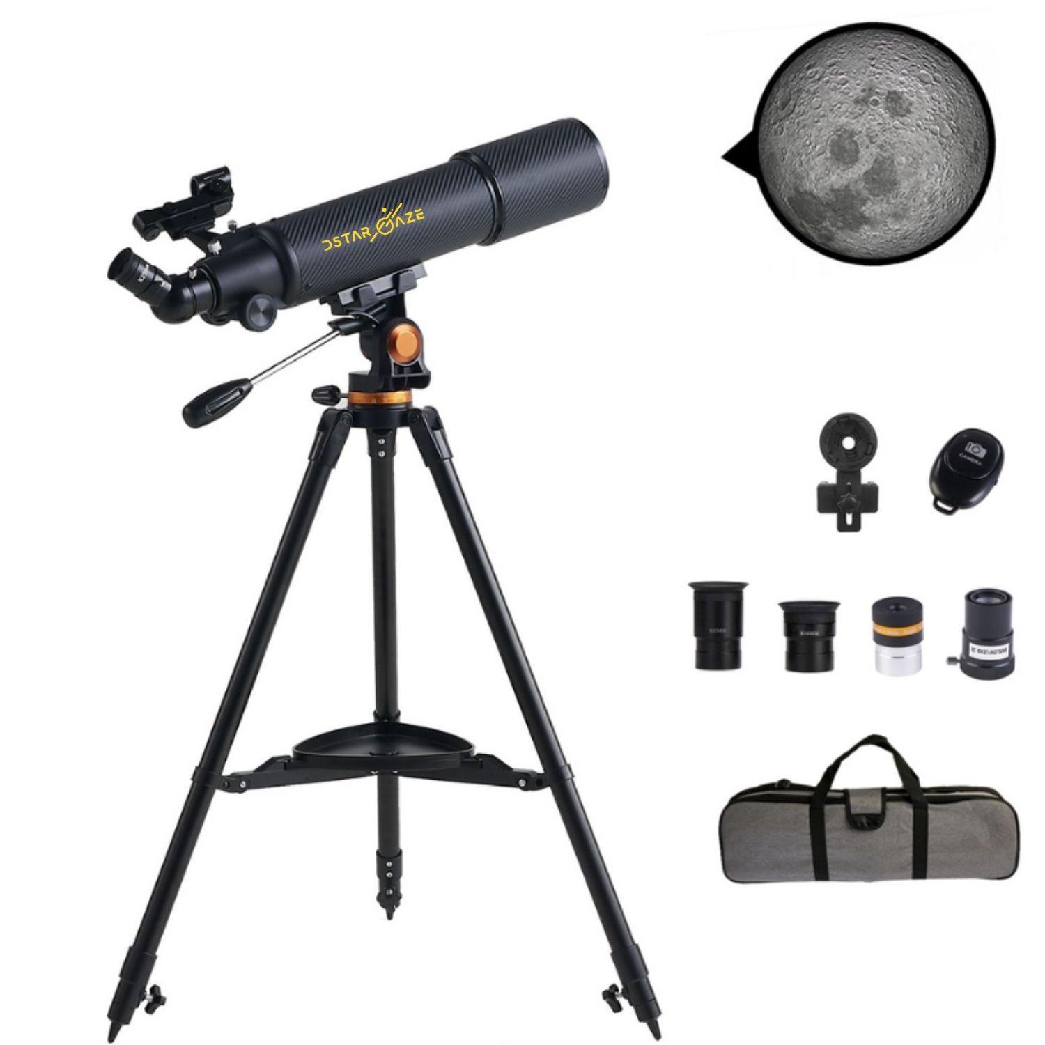 Telescopio Astronómico Profesional 50080Cm Fibra Carbono-0