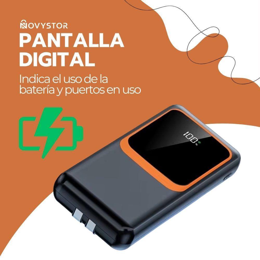 Power Bank 20000 mAh Carga Rápida USB-C con Pantalla LED-4