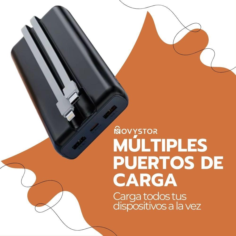 Power Bank 20000 mAh Carga Rápida USB-C con Pantalla LED-5