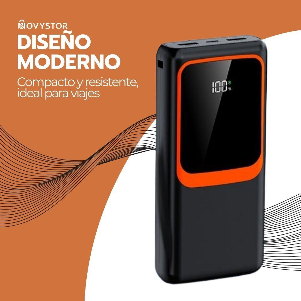Power Bank 20000 mAh Carga Rápida USB-C con Pantalla LED-7