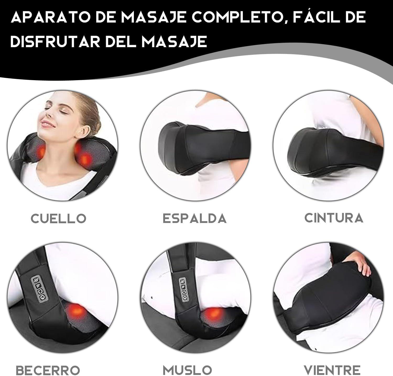 Masajeador Profesional De Espalda Hombro Cuello Relajación-5