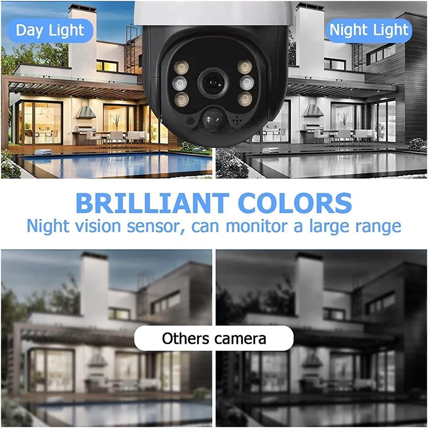 Cámara de Seguridad Panel Solar Wifi Exterior Hd 1280p-6