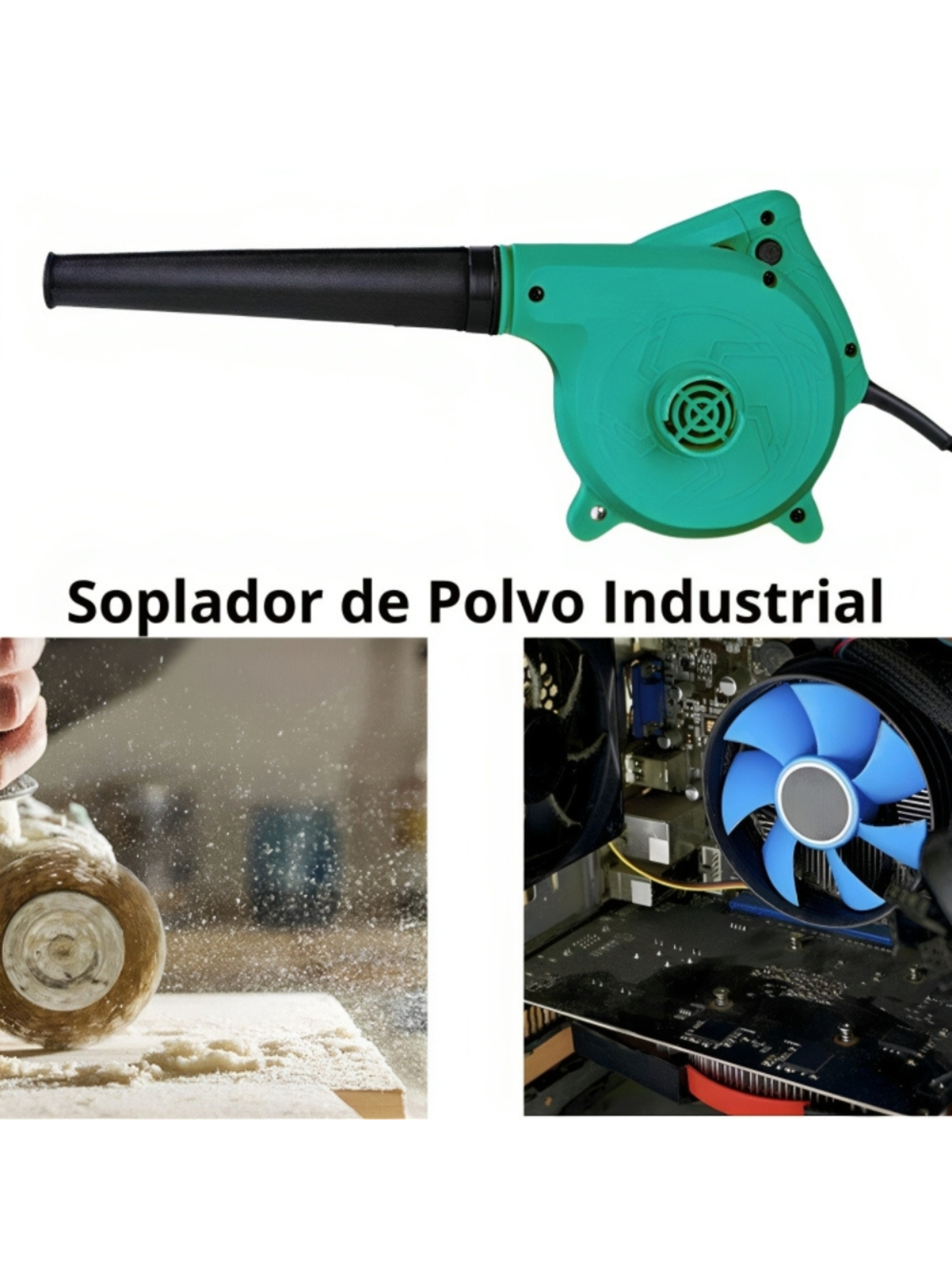 Sopladora De Aire Eléctrico Corriente Limpieza-7