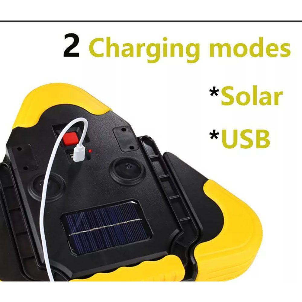 Triangulo Led Recargable de Emergencia Multifuncional-2