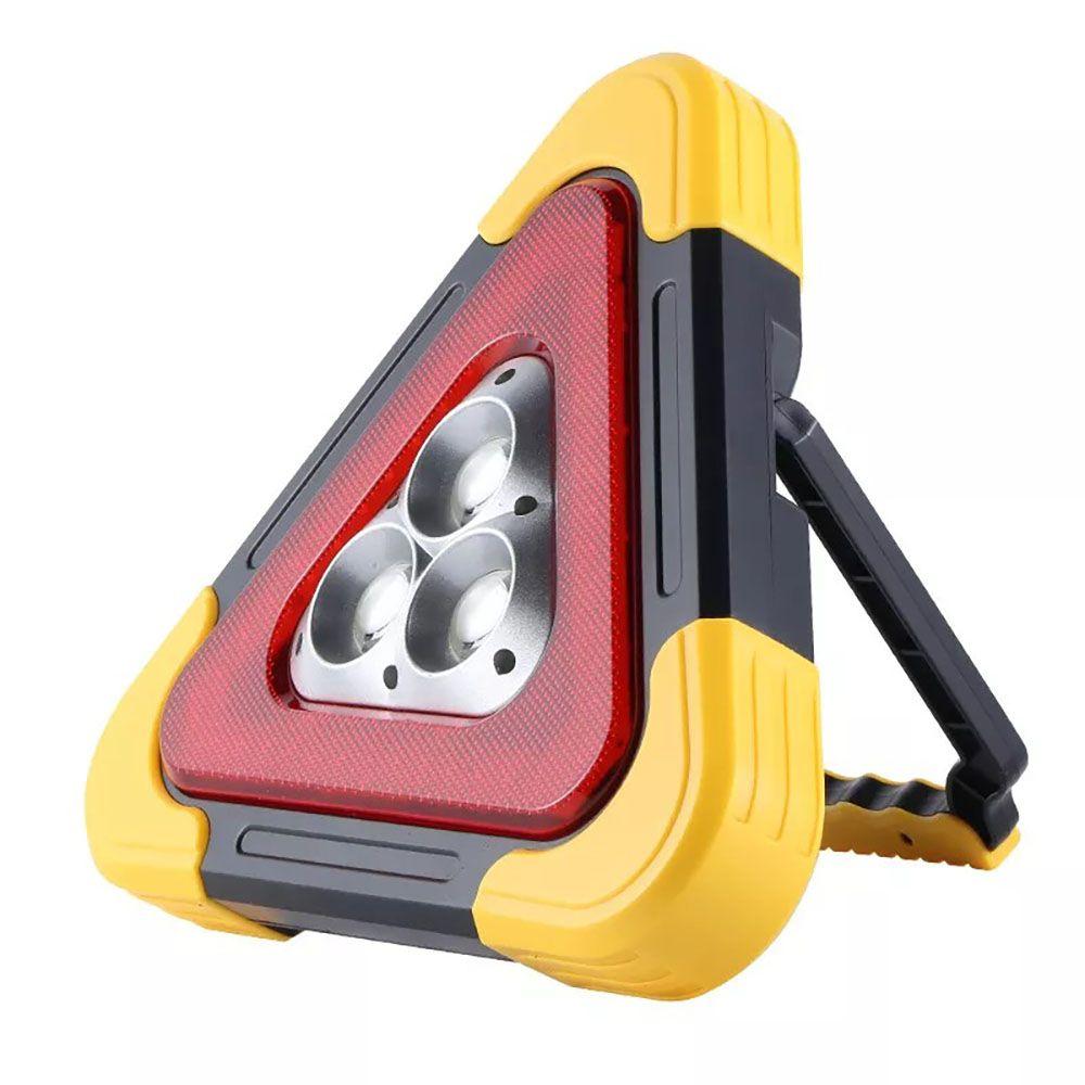 Triangulo Led Recargable de Emergencia Multifuncional-3